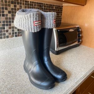 Kamik Olivia Rain Boots with Hunter Boot Socks